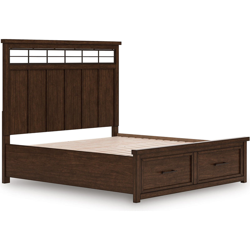  Size_King  -- Taffenbrook B849B4 King Panel Storage Bed IMAGE 3