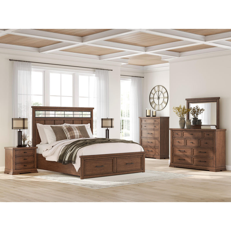  Size_California King  -- Taffenbrook B849B5 California King Panel Storage Bed IMAGE 12