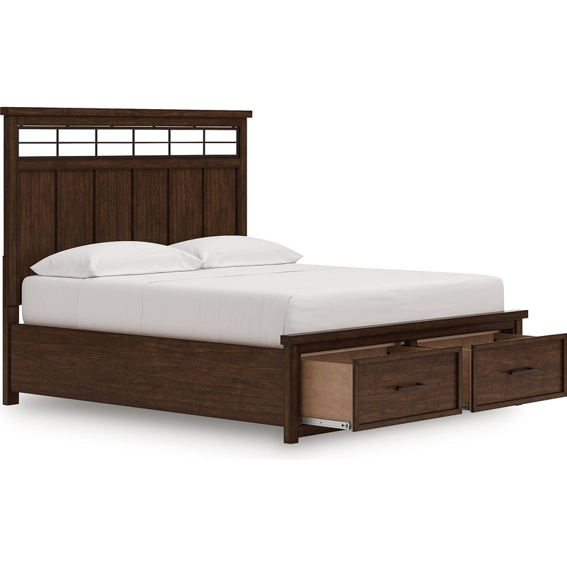  Size_California King  -- Taffenbrook B849B5 California King Panel Storage Bed IMAGE 2