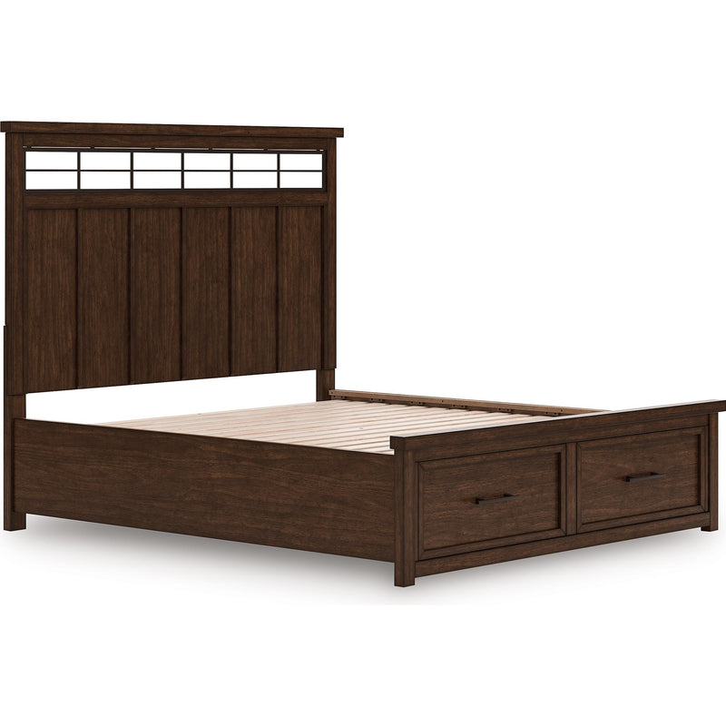  Size_California King  -- Taffenbrook B849B5 California King Panel Storage Bed IMAGE 3