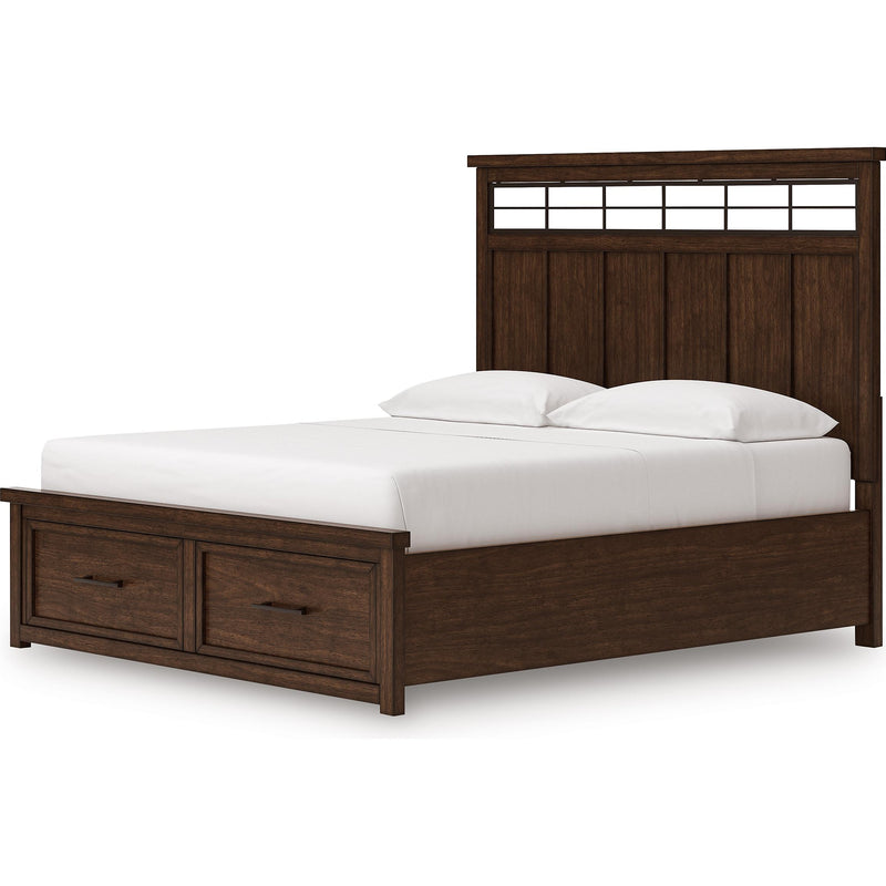  Size_California King  -- Taffenbrook B849B5 California King Panel Storage Bed IMAGE 4