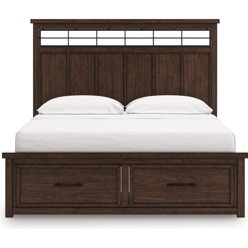  Size_California King  -- Taffenbrook B849B5 California King Panel Storage Bed IMAGE 5