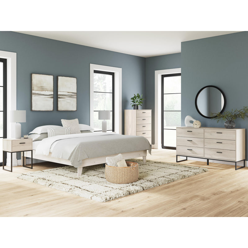  Size_King  -- Socalle EB1864-114 King Platform Bed IMAGE 7