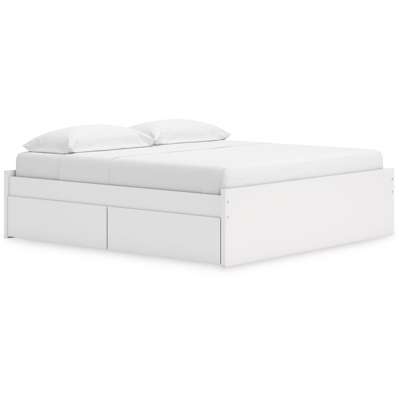  Size_King  -- Onita EB9630B18 King Platform Bed with 2 Side Storage IMAGE 1