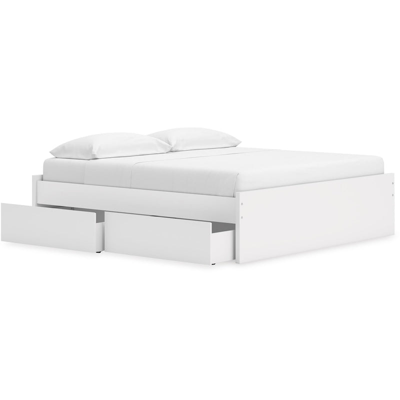  Size_King  -- Onita EB9630B18 King Platform Bed with 2 Side Storage IMAGE 2