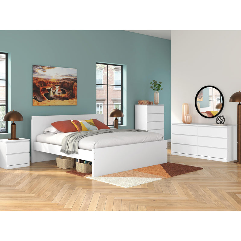  Size_King  -- Onita EB9630B19 King Panel Platform Bed IMAGE 8