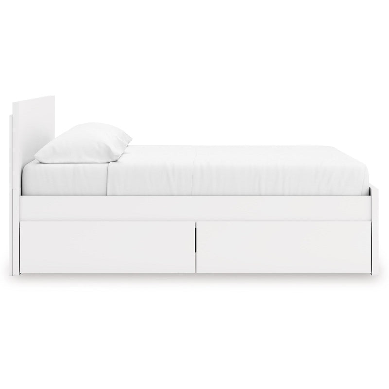  Size_King  -- Onita EB9630B20 King Panel Platform Bed with Storage IMAGE 4