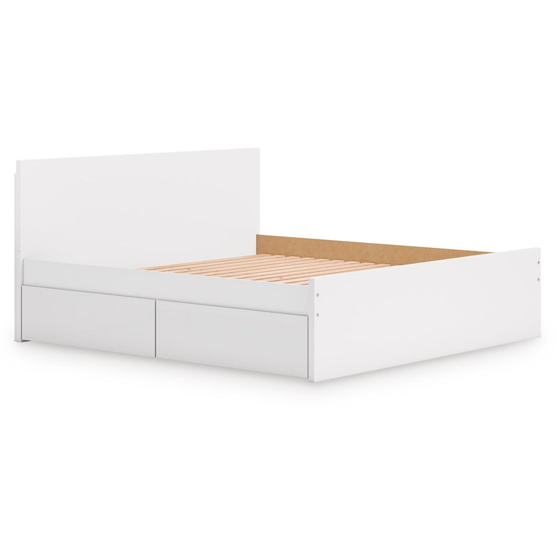  Size_King  -- Onita EB9630B20 King Panel Platform Bed with Storage IMAGE 7