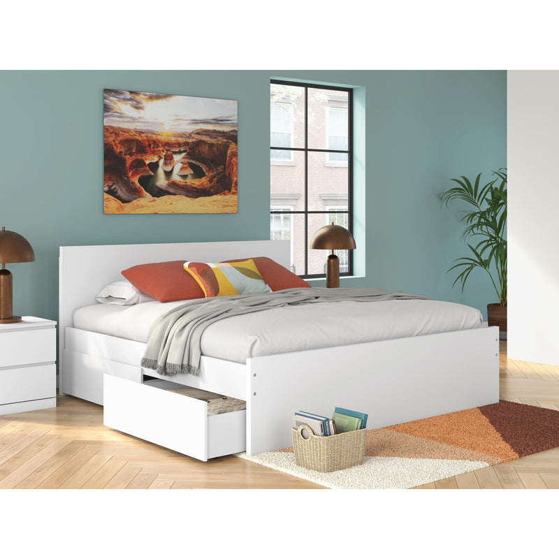  Size_King  -- Onita EB9630B20 King Panel Platform Bed with Storage IMAGE 8