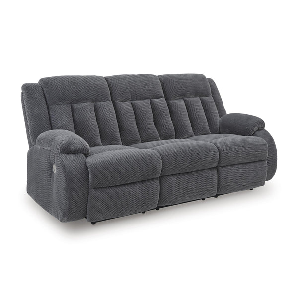  Manufacturer Color_Steel  -- Observation Power Reclining Fabric Sofa IMAGE 1
