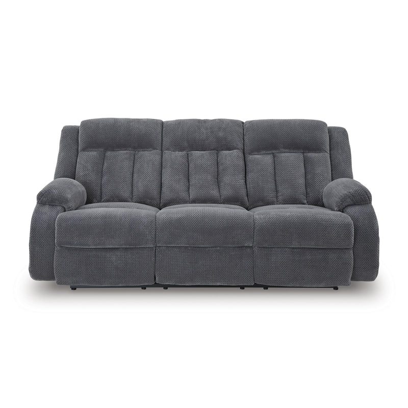  Manufacturer Color_Steel  -- Observation Power Reclining Fabric Sofa IMAGE 3