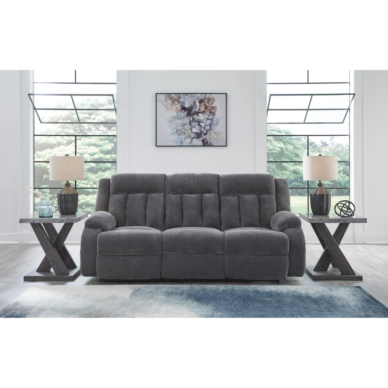  Manufacturer Color_Steel  -- Observation Power Reclining Fabric Sofa IMAGE 6