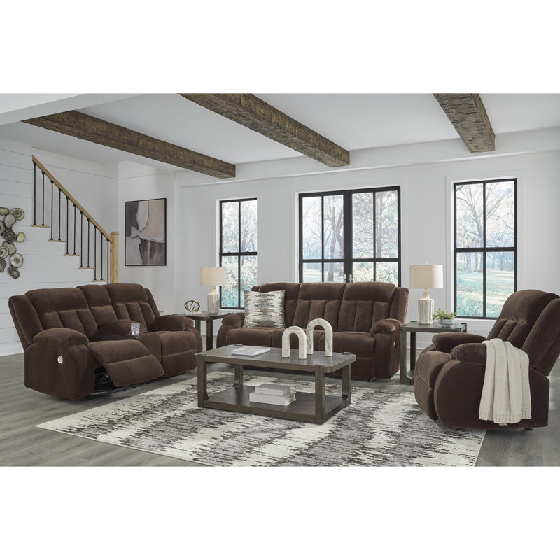  Manufacturer Color_Chocolate  -- Observation PC2140696 Double Reclining Power Loveseat with Console IMAGE 10
