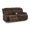  Manufacturer Color_Chocolate  -- Observation PC2140696 Double Reclining Power Loveseat with Console IMAGE 1