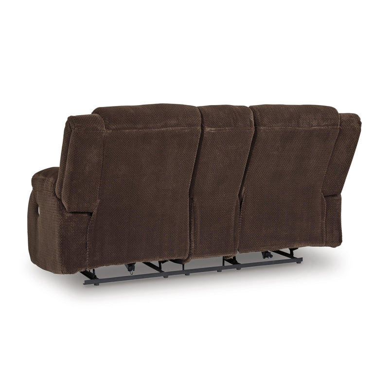  Manufacturer Color_Chocolate  -- Observation PC2140696 Double Reclining Power Loveseat with Console IMAGE 3