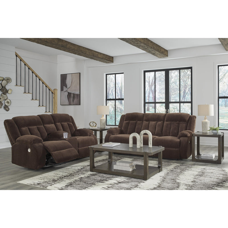  Manufacturer Color_Chocolate  -- Observation PC2140696 Double Reclining Power Loveseat with Console IMAGE 7