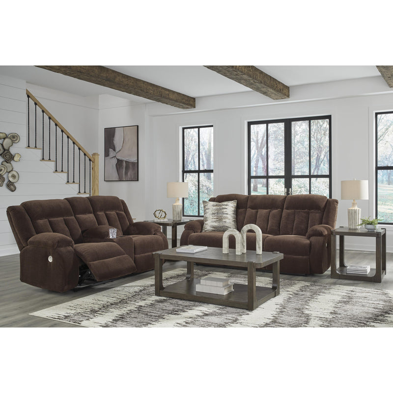  Manufacturer Color_Chocolate  -- Observation PC2140696 Double Reclining Power Loveseat with Console IMAGE 8