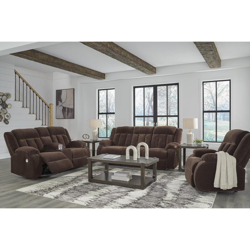  Manufacturer Color_Chocolate  -- Observation PC2140696 Double Reclining Power Loveseat with Console IMAGE 9