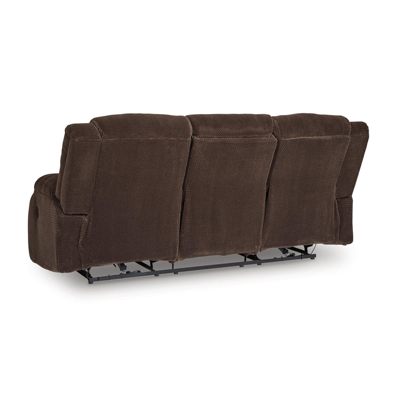  Manufacturer Color_Chocolate  -- Observation PC2140699 Reclining Power Sofa with Drop Down Table IMAGE 4