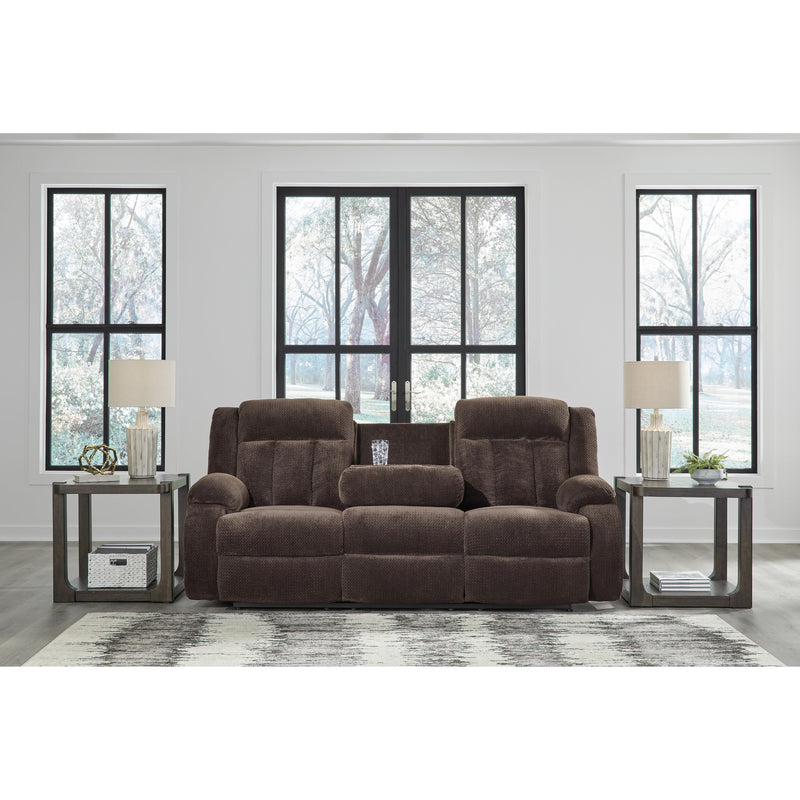  Manufacturer Color_Chocolate  -- Observation PC2140699 Reclining Power Sofa with Drop Down Table IMAGE 6