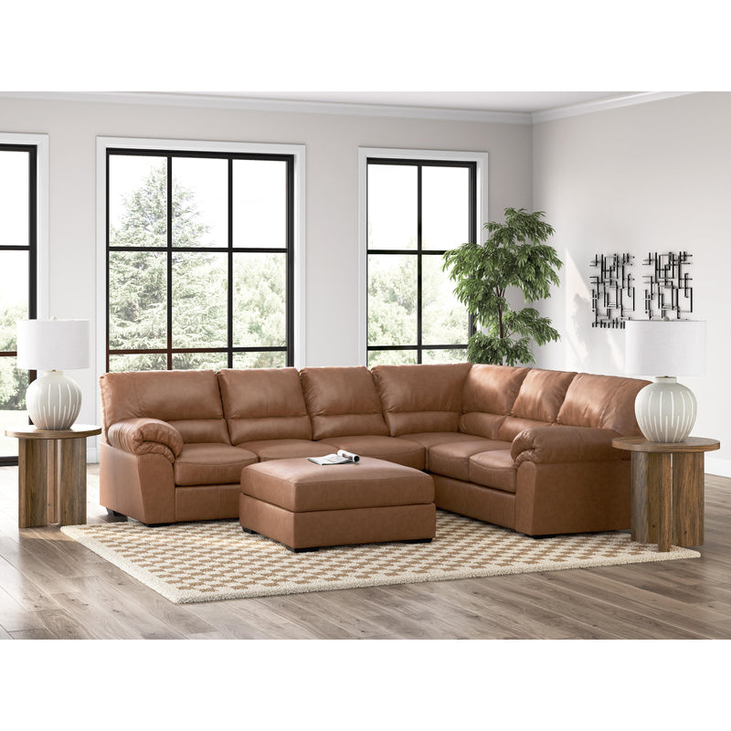  Manufacturer Color_Caramel  -- WillowBend Leather Look Ottoman IMAGE 5