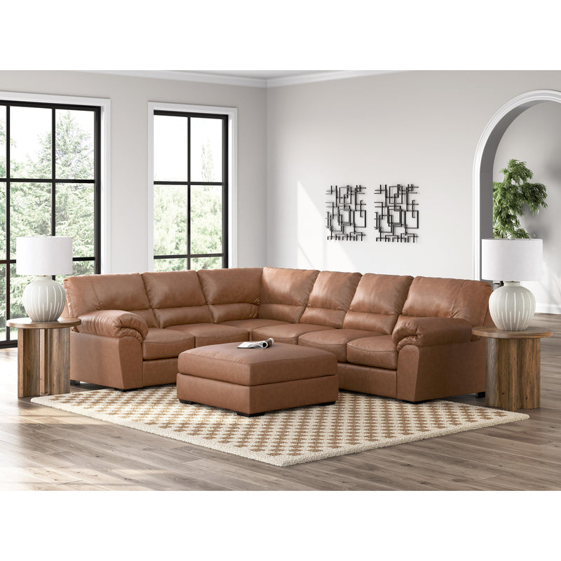  Manufacturer Color_Caramel  -- WillowBend Leather Look Ottoman IMAGE 8