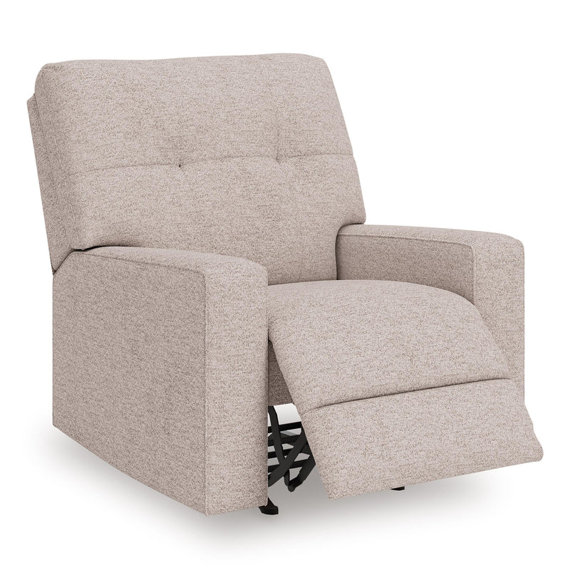  Manufacturer Color_Stone  Motion Type_Manual  -- Larimer Rocker Fabric Recliner IMAGE 2