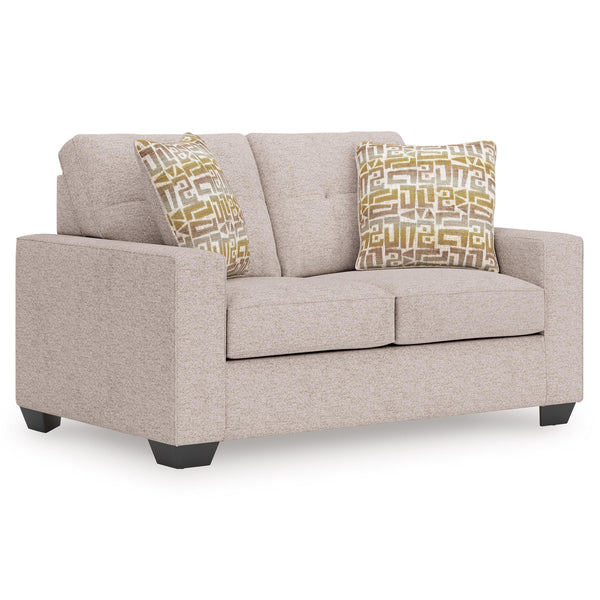  Manufacturer Color_Stone  Motion Type_Stationary  -- Larimer Stationary Fabric Loveseat IMAGE 1