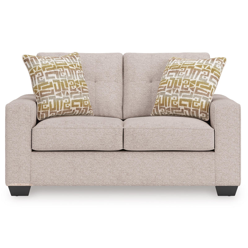  Manufacturer Color_Stone  Motion Type_Stationary  -- Larimer Stationary Fabric Loveseat IMAGE 2