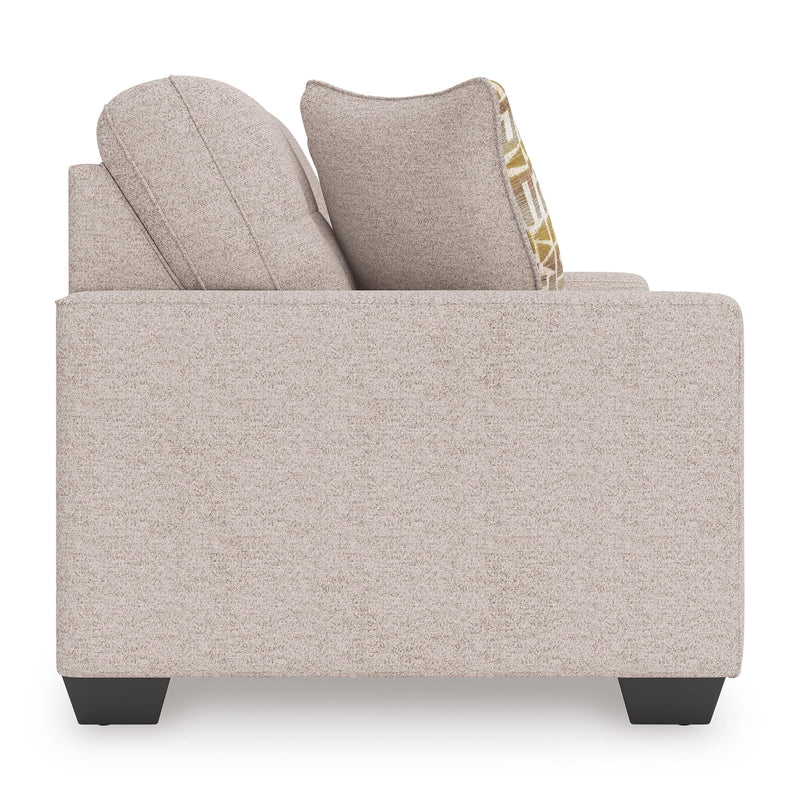  Manufacturer Color_Stone  Motion Type_Stationary  -- Larimer Stationary Fabric Loveseat IMAGE 3