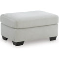  Manufacturer Color_Smoke  -- Greenbriar Fabric Ottoman IMAGE 1