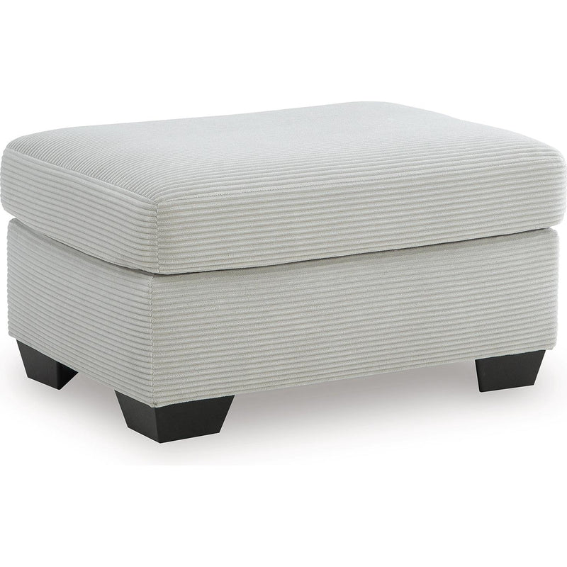  Manufacturer Color_Smoke  -- Greenbriar Fabric Ottoman IMAGE 1