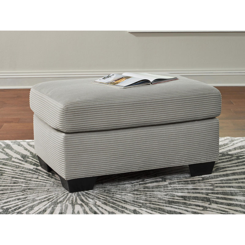  Manufacturer Color_Smoke  -- Greenbriar Fabric Ottoman IMAGE 4