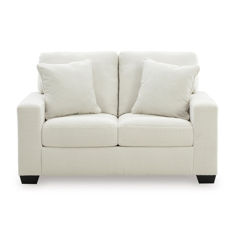  Manufacturer Color_Ivory  Motion Type_Stationary  -- Greenbriar Stationary Fabric Loveseat IMAGE 2