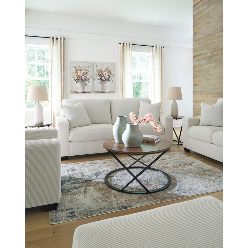  Manufacturer Color_Ivory  Motion Type_Stationary  -- Greenbriar Stationary Fabric Sofa IMAGE 9
