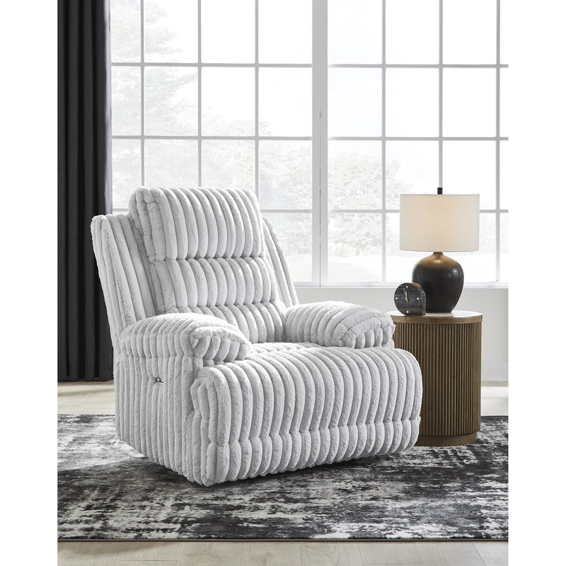  Manufacturer Color_Alloy  -- Falls Fabric Recliner with Wall Recline IMAGE 5