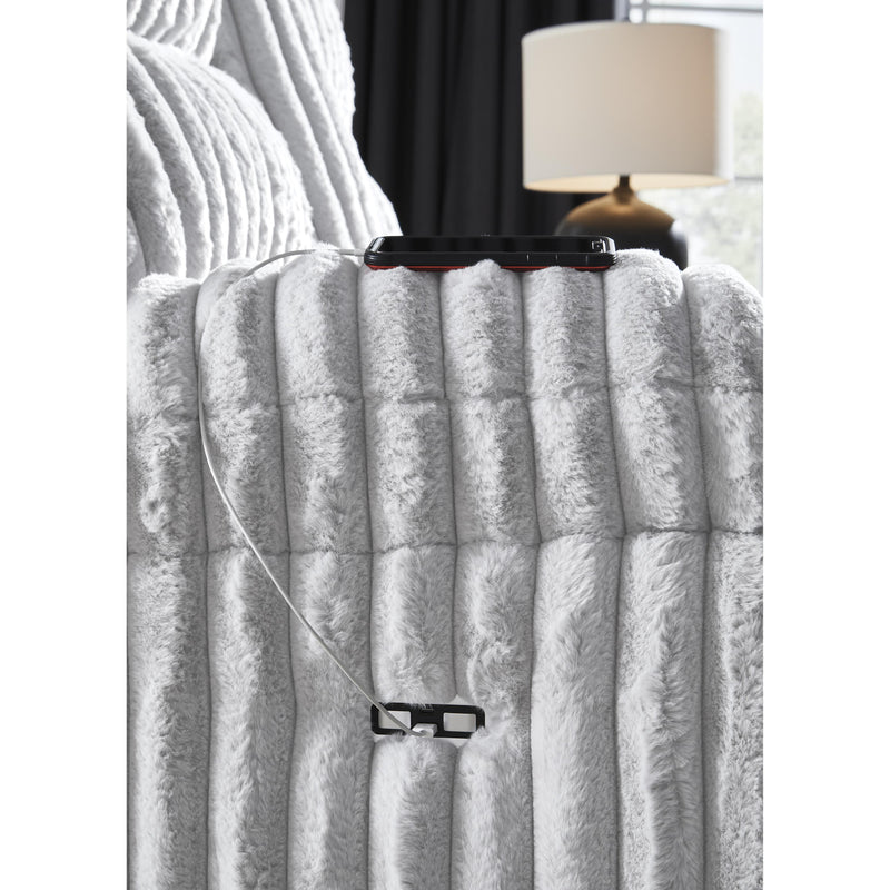  Manufacturer Color_Alloy  -- Falls Fabric Recliner with Wall Recline IMAGE 7