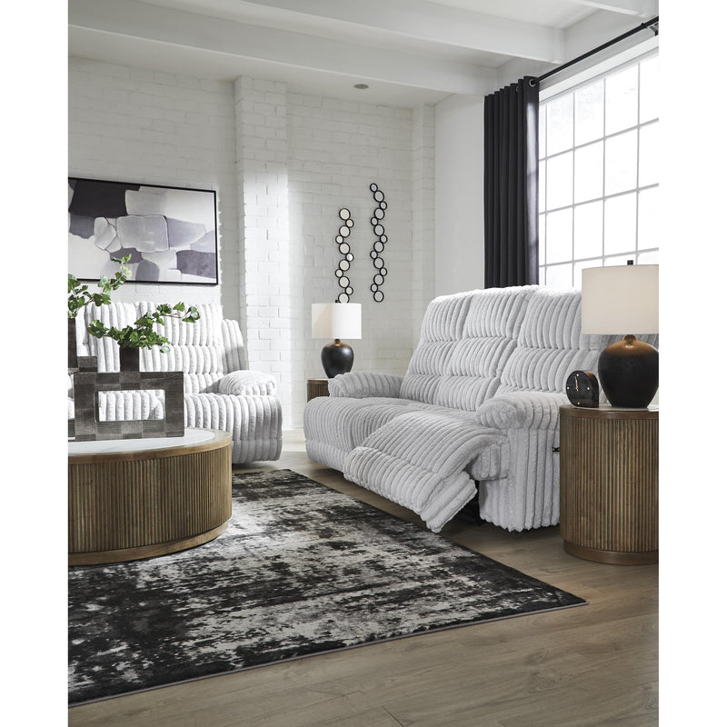  Manufacturer Color_Alloy  -- Falls Power Reclining Fabric Loveseat with Console IMAGE 10