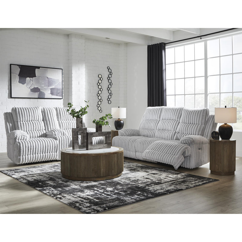  Manufacturer Color_Alloy  -- Falls Power Reclining Fabric Loveseat with Console IMAGE 13