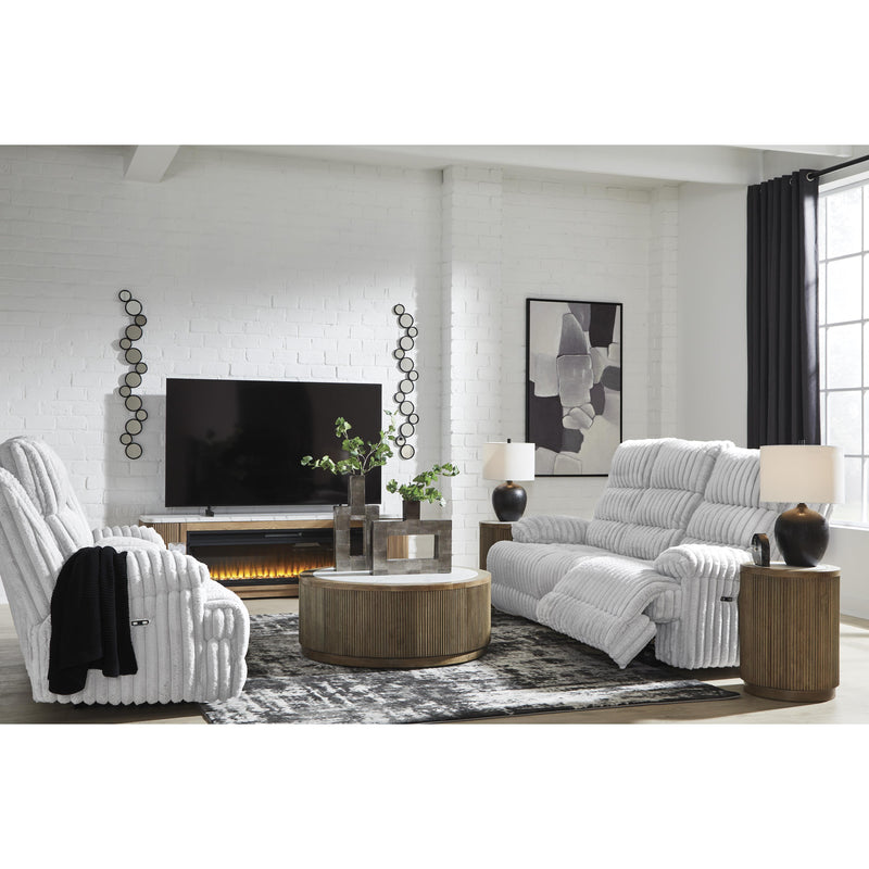  Manufacturer Color_Alloy  -- Falls Power Reclining Fabric Loveseat with Console IMAGE 14