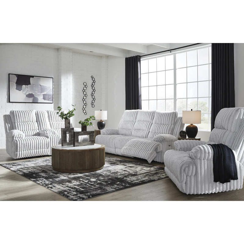  Manufacturer Color_Alloy  -- Falls Power Reclining Fabric Loveseat with Console IMAGE 17