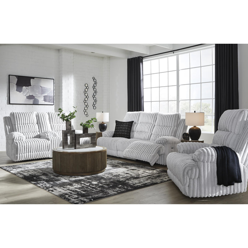  Manufacturer Color_Alloy  -- Falls Power Reclining Fabric Loveseat with Console IMAGE 18