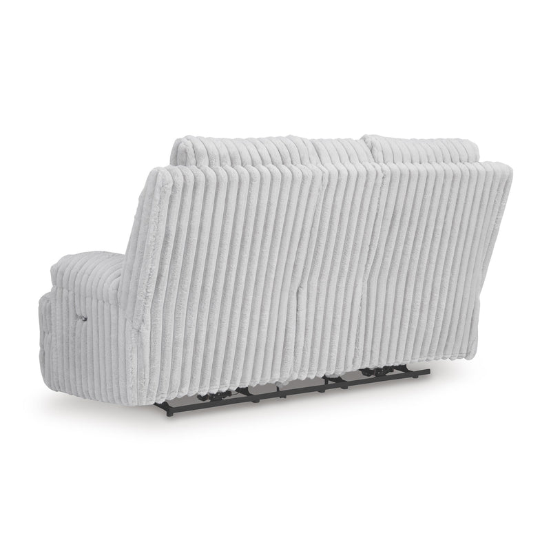  Manufacturer Color_Alloy  -- Falls Power Reclining Fabric Loveseat with Console IMAGE 4