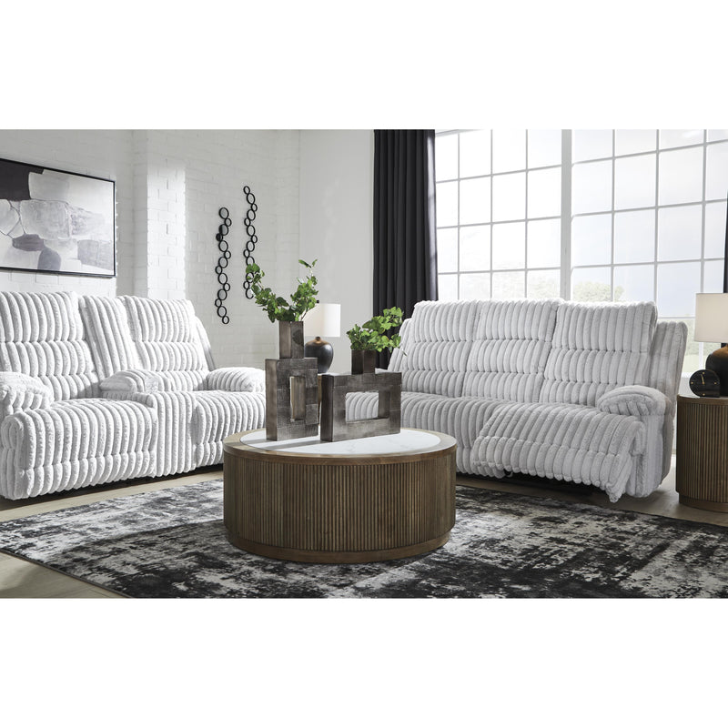  Manufacturer Color_Alloy  -- Falls Power Reclining Fabric Loveseat with Console IMAGE 9