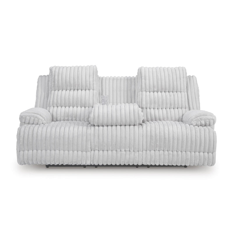  Manufacturer Color_Alloy  -- Falls Power Reclining Fabric Sofa IMAGE 3