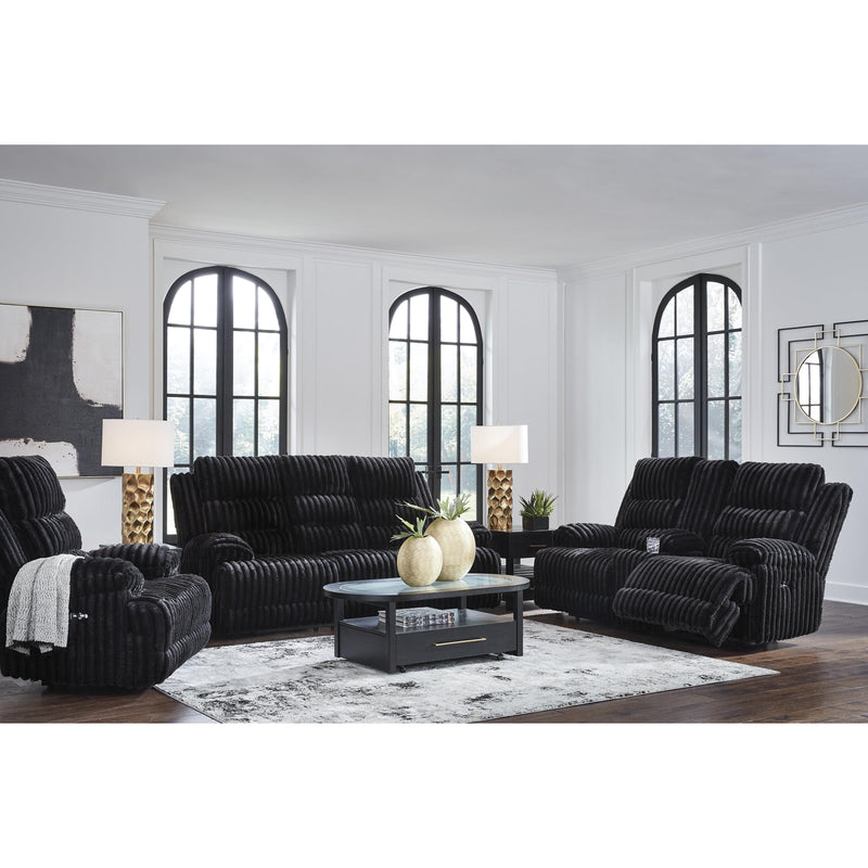  Manufacturer Color_Onyx  -- Rhine Falls PC4280596 Double Reclining Power Loveseat with Console IMAGE 12