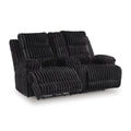  Manufacturer Color_Onyx  -- Rhine Falls PC4280596 Double Reclining Power Loveseat with Console IMAGE 1