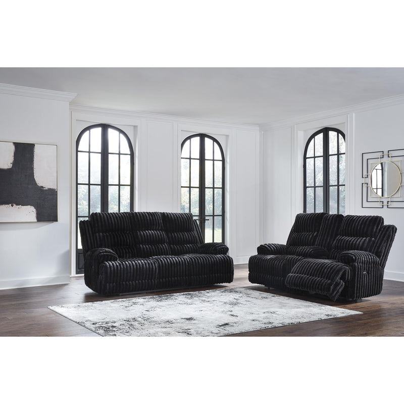 Manufacturer Color_Onyx  -- Rhine Falls PC4280596 Double Reclining Power Loveseat with Console IMAGE 6