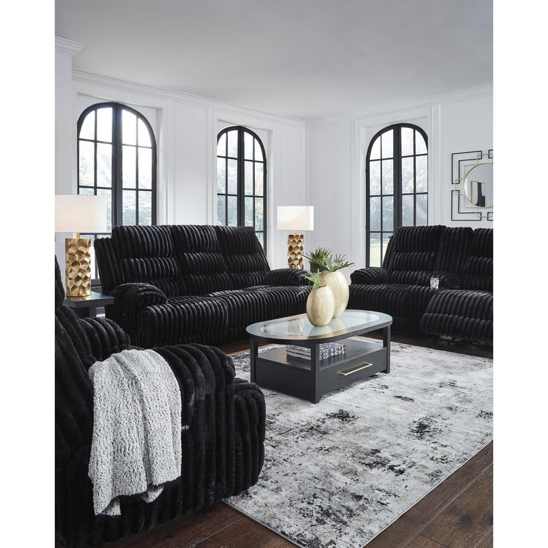  Manufacturer Color_Onyx  -- Rhine Falls PC4280599 Reclining Power Sofa with Drop Down Table IMAGE 11