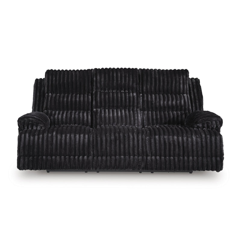  Manufacturer Color_Onyx  -- Rhine Falls PC4280599 Reclining Power Sofa with Drop Down Table IMAGE 2
